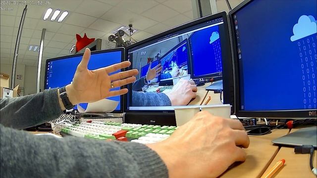 Foscam C2M IP camera live rtsp stream in VLC смотреть онлайн