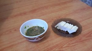 Омлет по - китайски с тофу и зеленым луком (煎蛋卷, Jiān dàn juǎn). Китайская кухня.