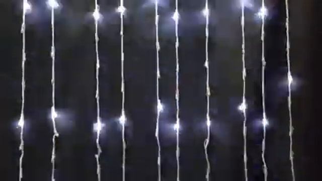 Светодиодная (LED) гирлянда "Занавес" / Белый смотреть онлайн