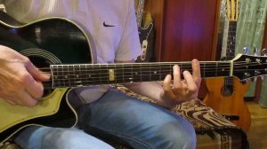 Серёжка  ольховая-Е. Крылатов (как играть на гитаре аккорды)