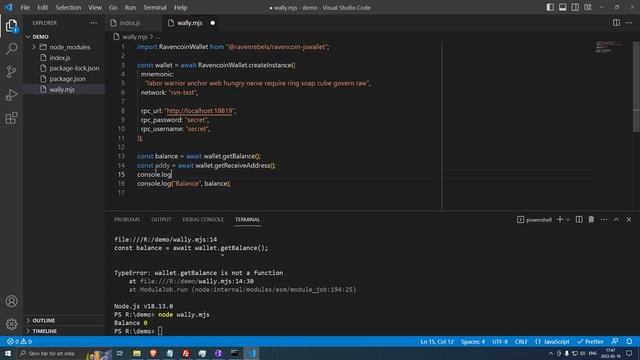 JavaScript wallet for RVN - EVR смотреть онлайн