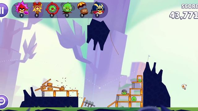 Angry Birds Reloaded: Bamboom Forest - Level 22 (3 Stars) IOS Gameplay Walkthrough (HD) смотреть онлайн