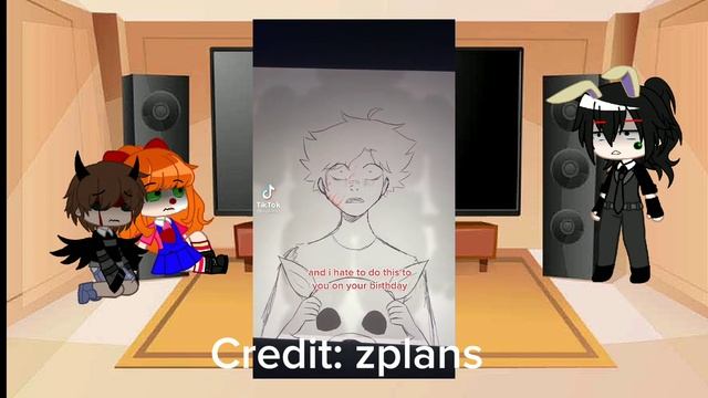 Aftons reacts to Michael Afton Angst (read desc) смотреть онлайн