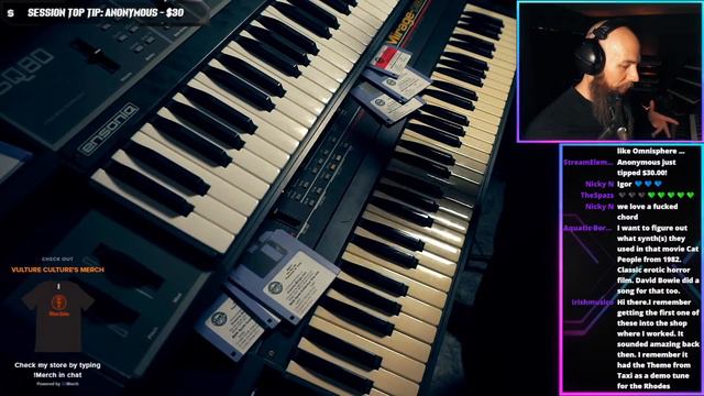 ENSONIQ MIRAGE - 8-bit Dream Sounds From 1984 (SCUM Night)