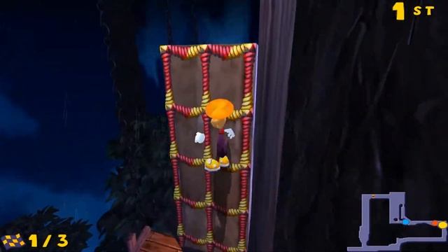 Rayman Arena (GC) w/ HD Textures - Race Mode Playthrough