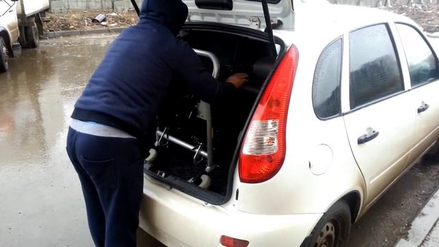 Разбираем Otto Bock A200 и грузим ее в машину