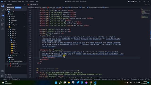 CSS frameworks | Bootstrap | 3 - typography & utilities смотреть онлайн