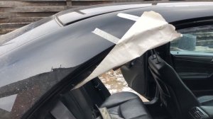 Как подклеить потолок в машине без снятия за 5 минут. Способ рабочий 100%