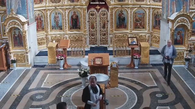 2020-09-19 Часы. Литургия. Панихида.