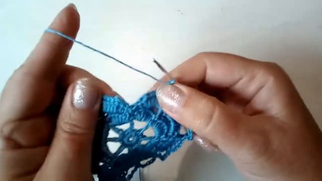 Вязаная туника крючком из мотивов смотреть онлайн