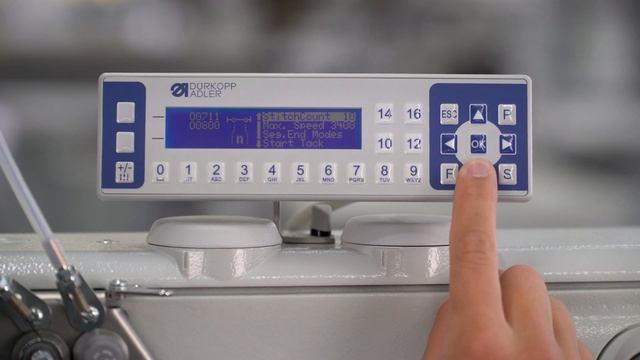 Service Video - Dürkopp Adler cl.867-M PREMIUM - Basic settings programming смотреть онлайн