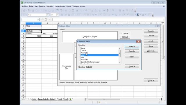 Libreoffice calc: tablas dinamicas o piloto de datos смотреть онлайн