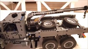 [MOC] LEGO Technic military recovery truck (my vision of 42070)  w instructions