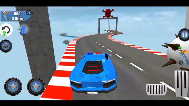 Police Mega Ramp Car Driving Simulator Game #13 - New Car Games 2021 - Android Gameplay смотреть онлайн