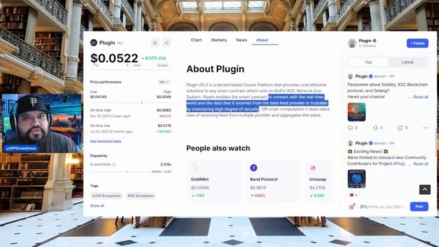 ??PLUGIN PLI - XDC'S VERSION OF CHAINLINK - A LOW MC GEM #PLUGIN #PLI #XDC #ISO20022 смотреть онлайн