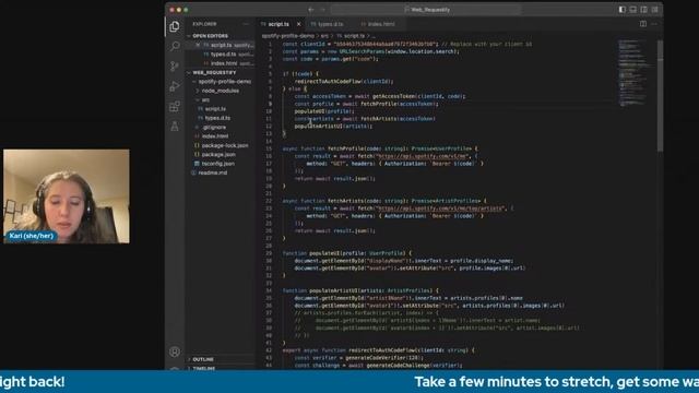 [GHW APIs] Developing an app to interact with the Spotify API Part 3 смотреть онлайн