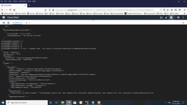 How to Access kubernetes REST API using CURL смотреть онлайн