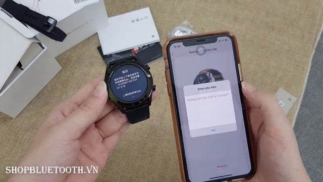 [ Unboxing ] Đồng hồ thông minh Huawei Watch GT Elegant + How to connect Huawei GT Elegant to Iphon смотреть онлайн