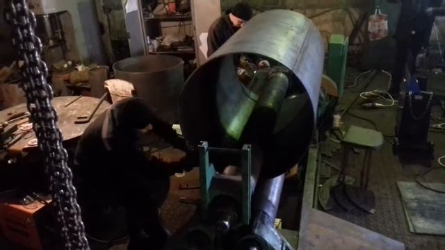 Вальцовка емкости смотреть онлайн