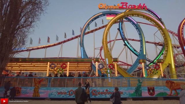 Wiener Prater 2022 - Prater Vienna in the Weekend 4K UHD смотреть онлайн