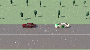 Три способа буксировки. Как правильно буксировать авто на автомате. Курс ПДД РФ.