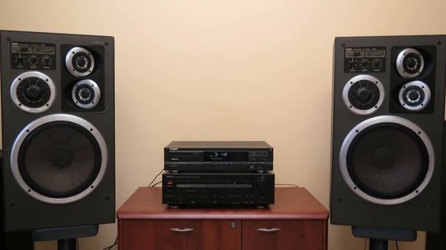 SABA acoustic monitor 140 Denon PMA 720 смотреть онлайн