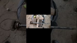 Как укоротить, обрезать, мост ваз под колею 90, гусеничный мини трактор, начало