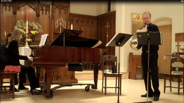 Damase Berceuse For Horn And Piano смотреть онлайн