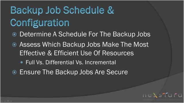 Symantec Backup Exec Server 2010 - Designing A Backup Scheme - Part 2 смотреть онлайн