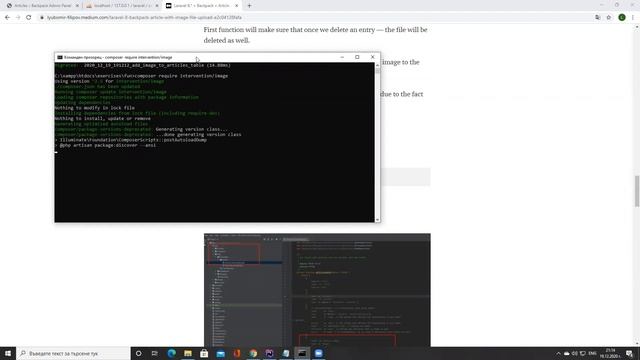 Laravel 8.* + Backpack + Article with image (file upload) смотреть онлайн