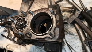 ЛУАЗ сборка бортового редуктора