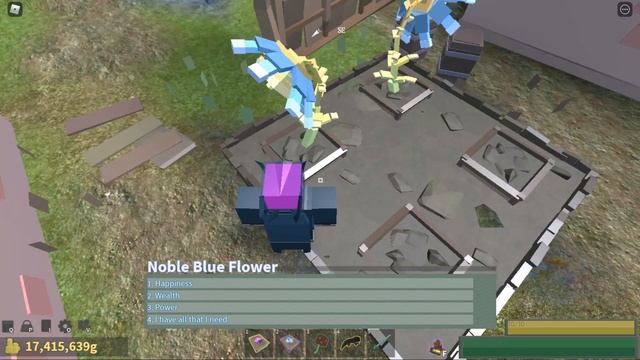 blue noble flower dupe glitch [ patched ] [ fantastic frontier ] смотреть онлайн