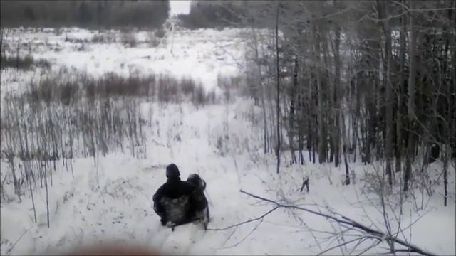 сельские покатушки на санях№2 смотреть онлайн