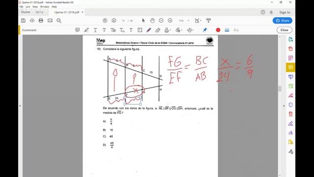 Ujarrás / Octavo 16-21 | Triángulos: Semejanza, Congruencia y Teorema de Thales. смотреть онлайн