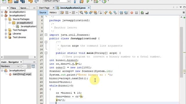 convert a binary number to a Octal number in java смотреть онлайн