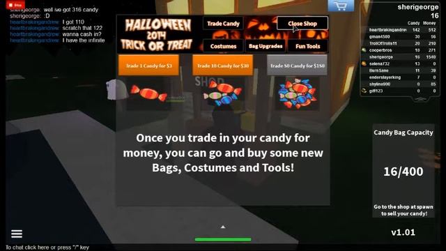 Roblox Halloween Trick Or Treat 2014 !! Throught the haunted housee смотреть онлайн