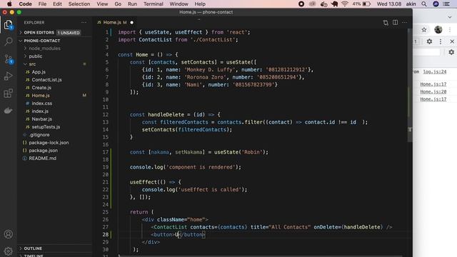 Tutorial React Js Bahasa Indonesia #11 useEffect смотреть онлайн