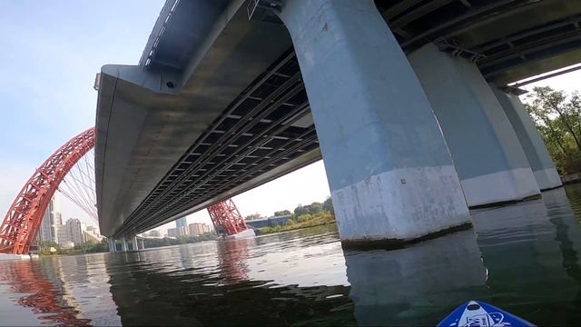 Вокруг острова Серебряный бор за 4 часа на SUP доске. смотреть онлайн