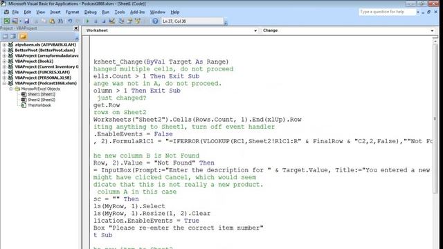 Excel - Self-Maintaing Lookup Table - Episode 1868 смотреть онлайн