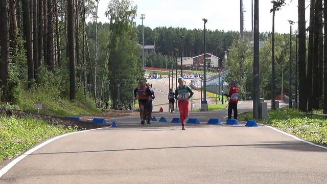 Краевые соревнования по летнему биатлону "Памяти А. Гризмана". Кросс-спринт. Юноши смотреть онлайн