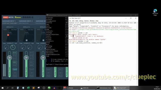 Try Out Python Technical Analysis Package смотреть онлайн