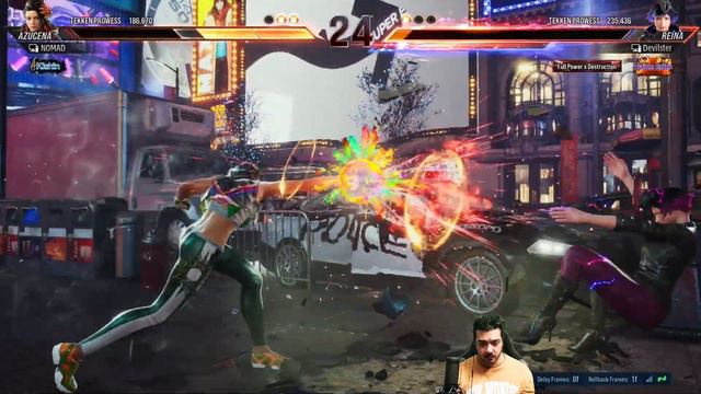 Devilster Reina Vs Defensive Azucena Tekken 8 FT-3 смотреть онлайн