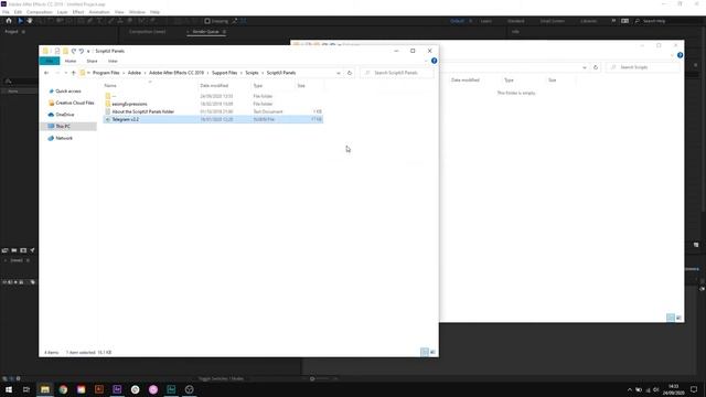 How to install After Effects scripts смотреть онлайн
