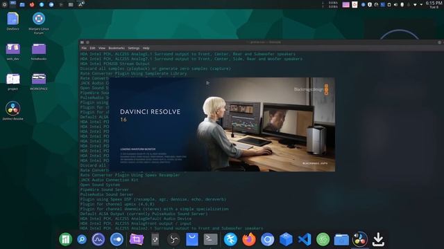 Davinci resolve 16 crashing on startup in linux | manjaro kde | AUR install | fixed смотреть онлайн