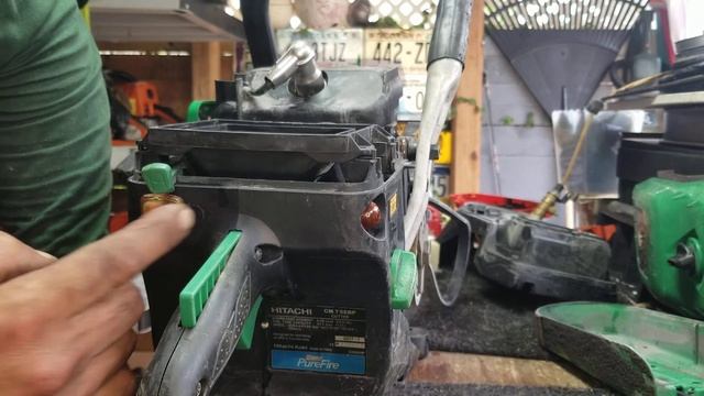 Hitachi CM 75EBP concrete saw cortadora de concreto commercial смотреть онлайн