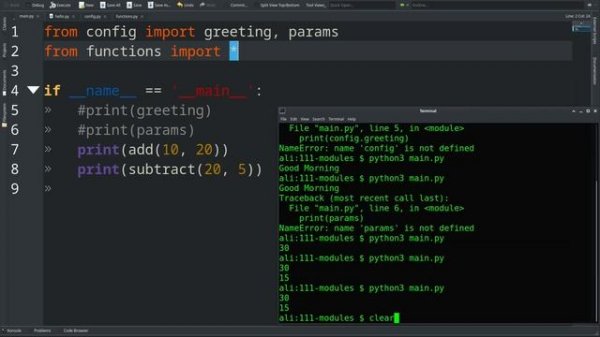 Python Modules and Import System: Python beginner tutorial