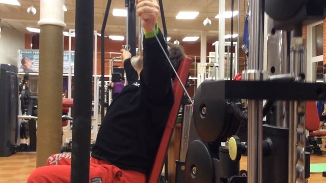 ЛФК на ВМТ плечевого пояса вид сбоку #6 смотреть онлайн