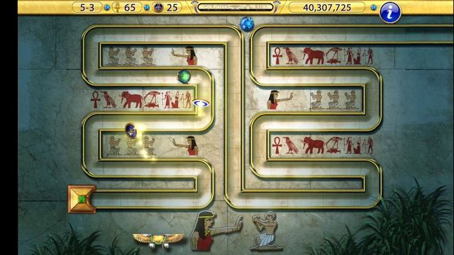 Luxor: Amun Rising HD Mobile - Stage 5 (Expert) смотреть онлайн
