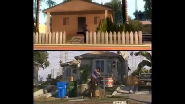 GTA V vs GTA SA