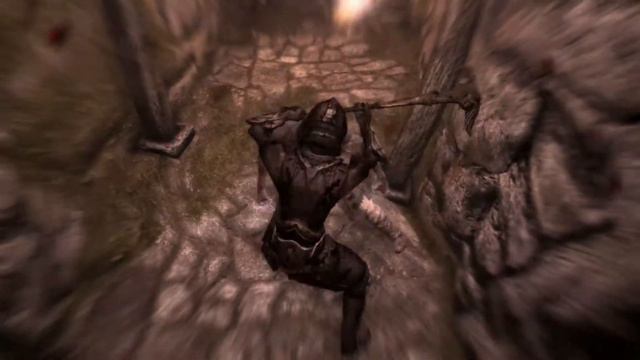 Silver Hand Leader vs Berserker Rage - Skyrim смотреть онлайн